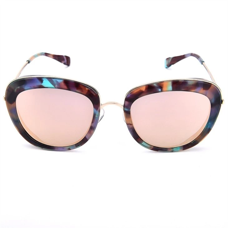 Polarized retro pink sunglasses (2)